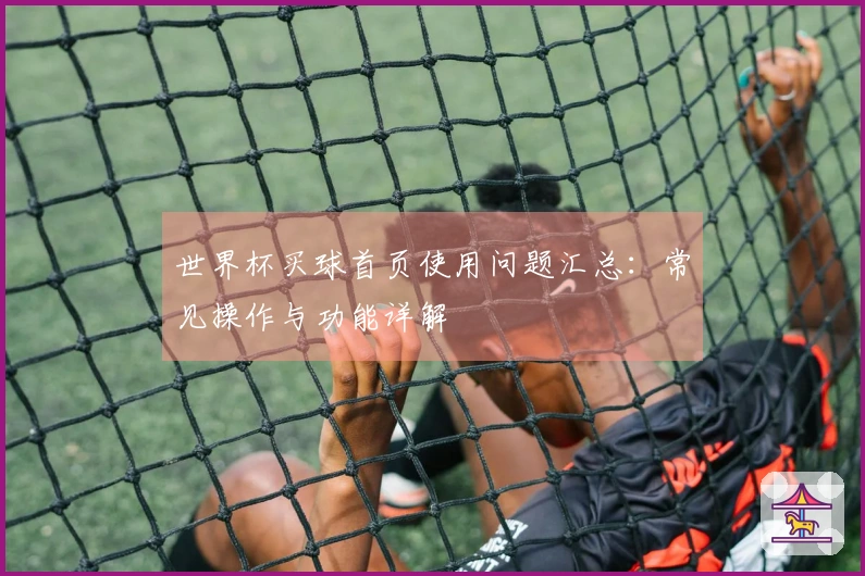 世界杯买球首页使用问题汇总：常见操作与功能详解