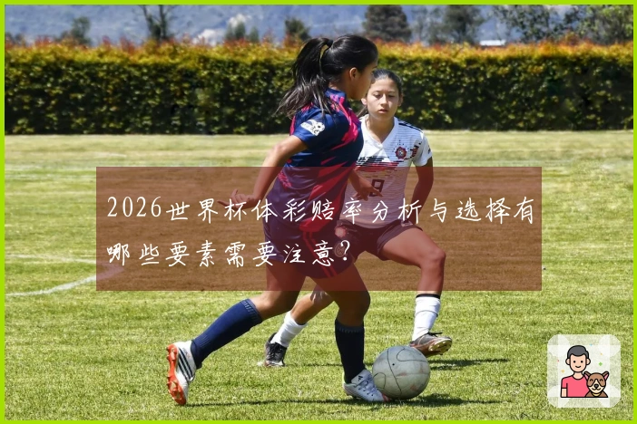 2026世界杯体彩赔率分析与选择有哪些要素需要注意？