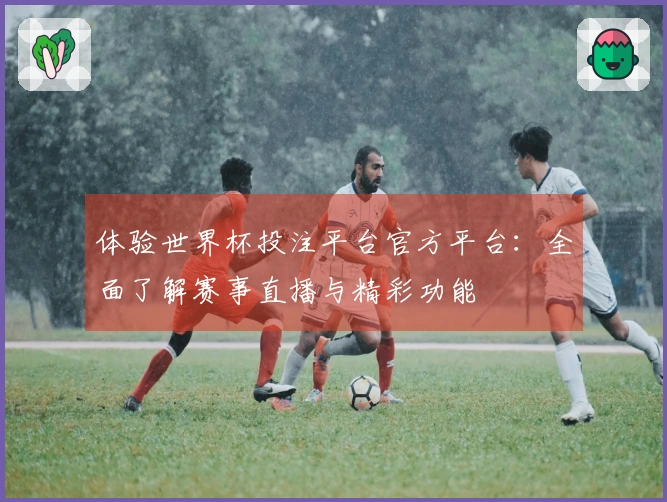 体验世界杯投注平台官方平台：全面了解赛事直播与精彩功能